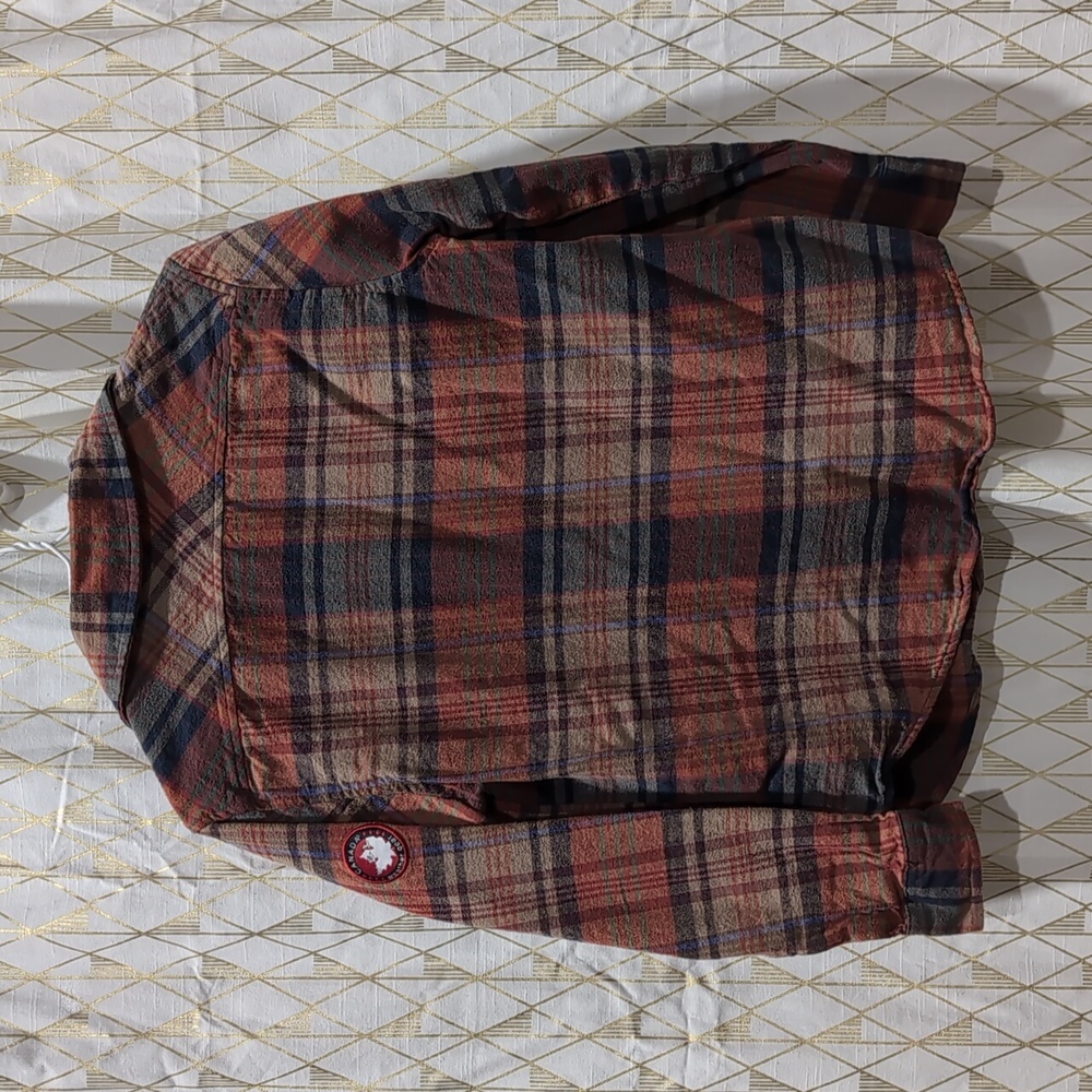 Plaid Button-Up Shirt - Picture 4 of 4